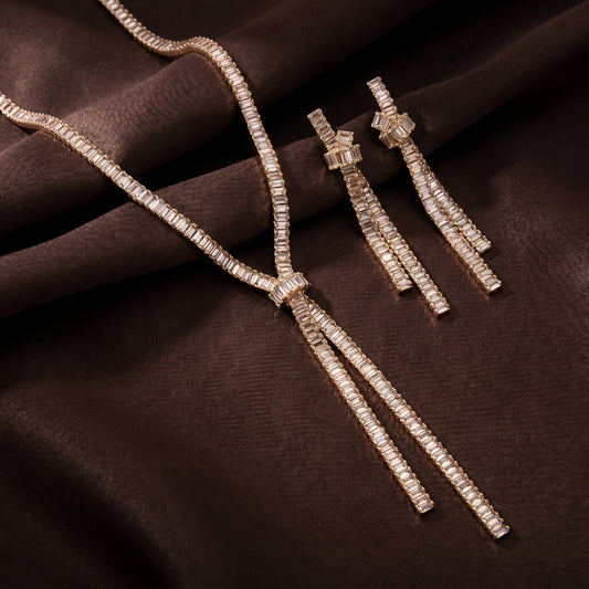 Elara Drop Necklace Set
