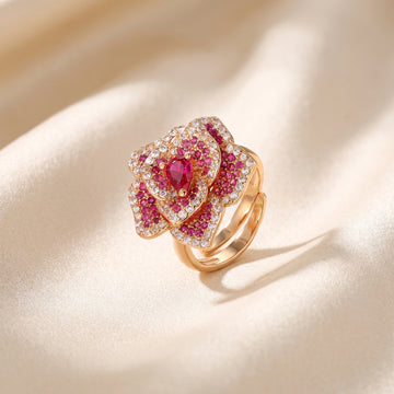 Fleur Rouge Ring