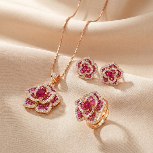 Fleur Rouge Set