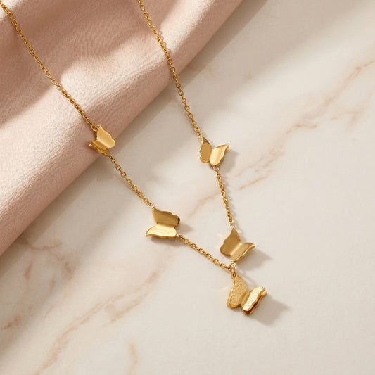 Butterfly Drift Necklace