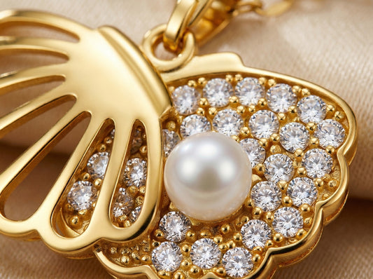 Perla Shell Necklace
