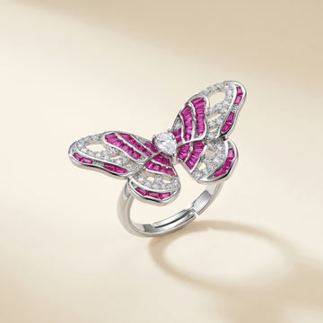 Papillon Drop Ring