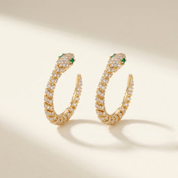 Serpente Rouge Earings