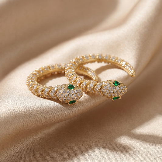 Serpente Rouge Earings