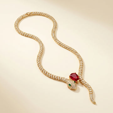 Serpente Rouge Necklace