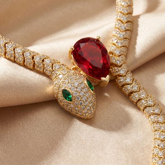 Serpente Rouge Necklace