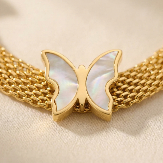 Mariposa Mesh Necklace