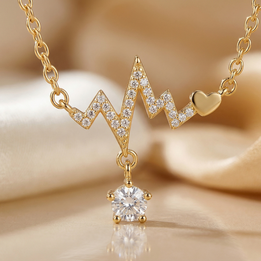 Pulse Heart Necklace